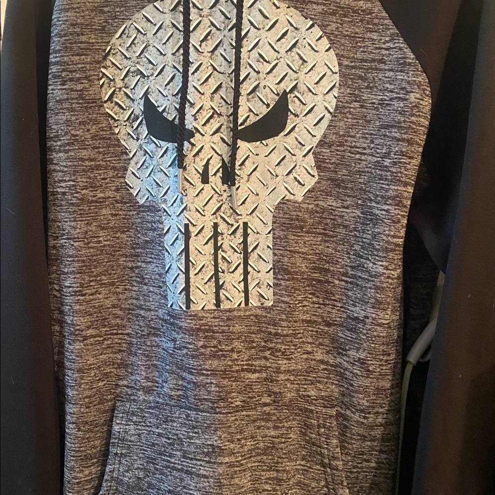 Hoodie skull long sleeve